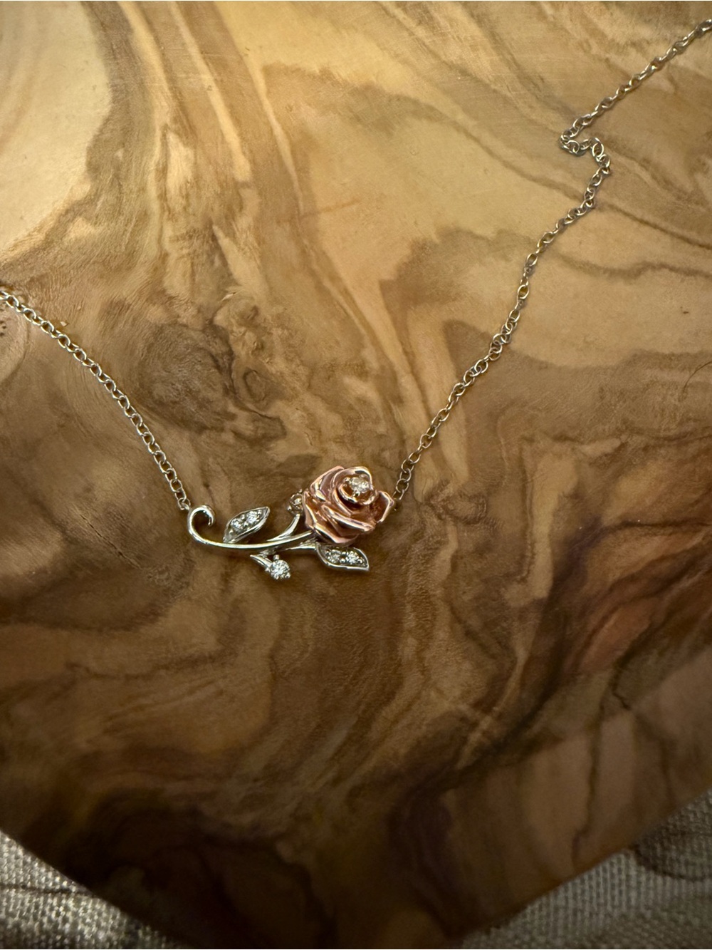Enchanted Disney Belle Necklace